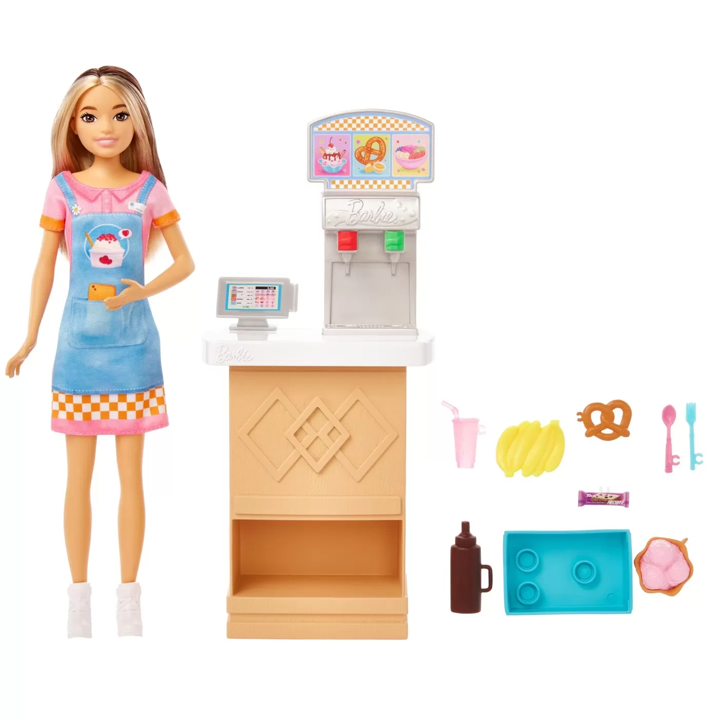 Barbie papusa skipper first jobs snack bar, varsta de la 3 ani la 7 ani [1]