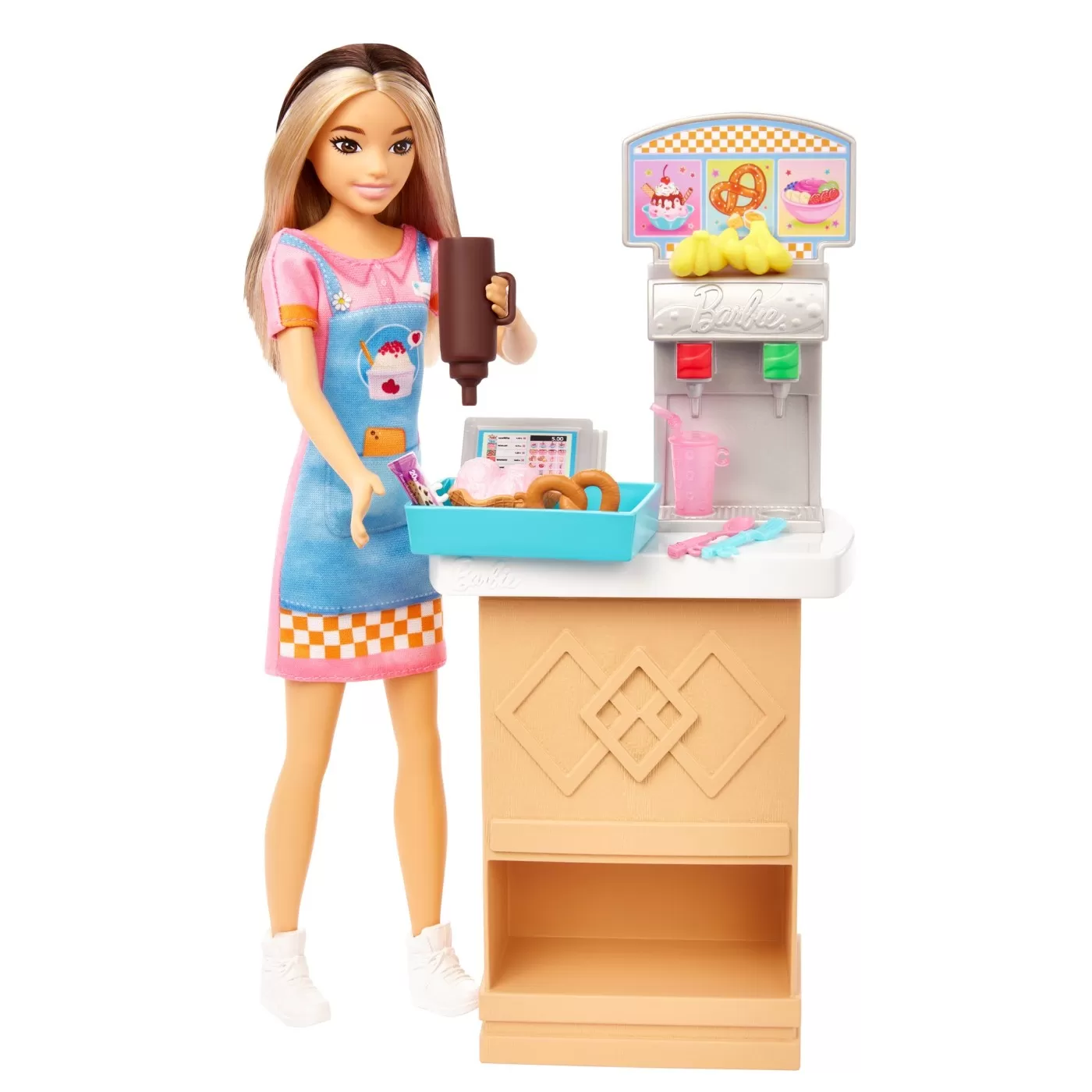 Barbie papusa skipper first jobs snack bar, varsta de la 3 ani la 7 ani [5]