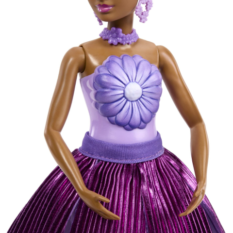 Barbie petal pop set papusa barbie margareta mov si accesorii [6]