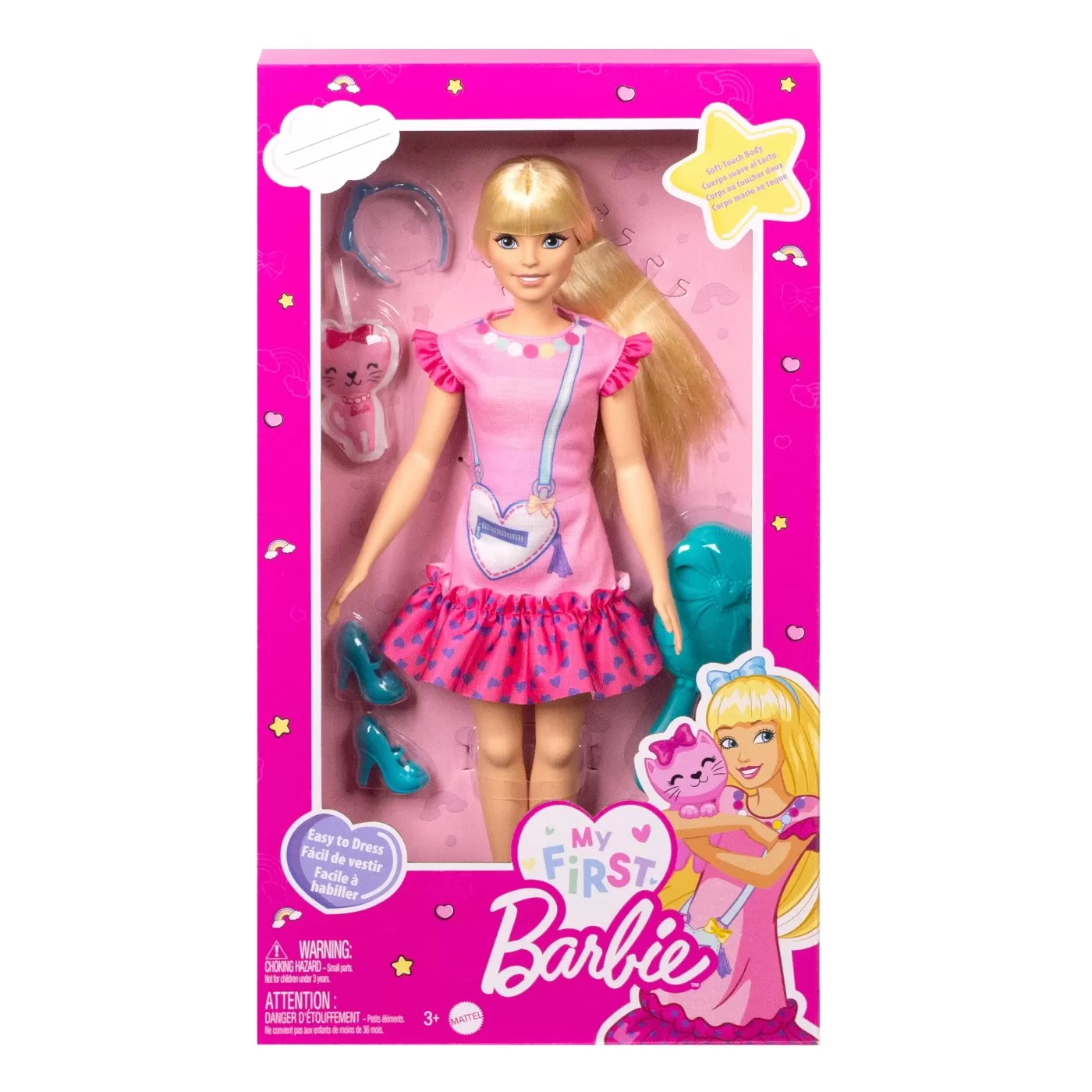 Jucării și Jocuri pentru copii - Barbie prima mea papusa barbie, varsta de la 3 ani la 12 ani