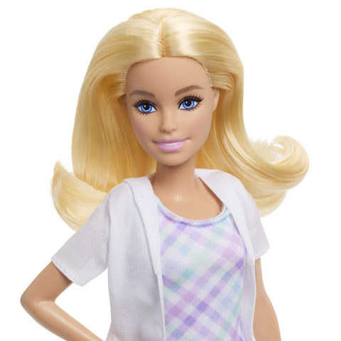 Barbie set de joaca papusa barbie blonda face cariera dentist copii varsta 3 ani - 7 ani [4]