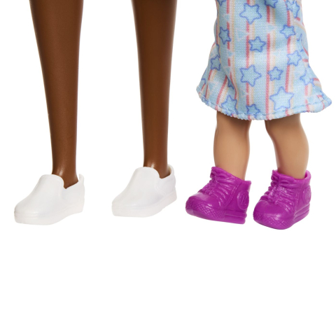 Barbie set de joaca papusa barbie bruneta mulatra face cariera profesoara copii 3 ani - 7 ani [9]