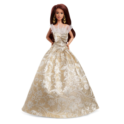 Barbie signature papusa barbie bruneta de sarbatori 2025 copii varsta 6 ani - 12 ani [7]