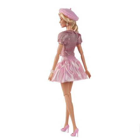 Barbie the movie papusa barbie cu rochie roz copii varsta 6 ani - 10 ani [6]