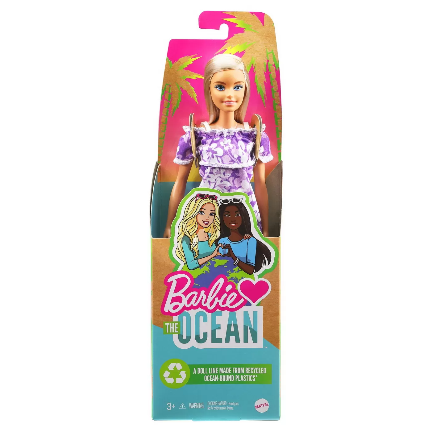 Jucării și Jocuri pentru copii - Barbie travel papusabarbie aniversare 50 de ani malibu blonda, varsta de la 3 ani la 12 ani