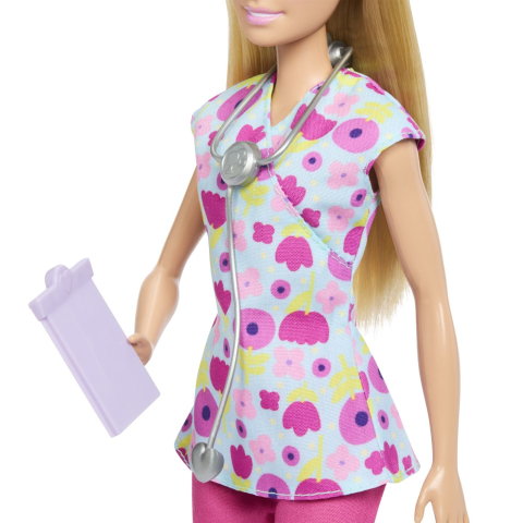 Barbie you can be anything papusa doctor pediatru cu accesorii copii varsta 3 ani - 8 ani [7]