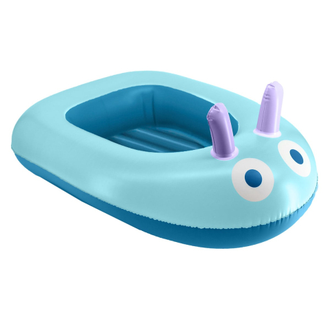 Piscine copii, saltele, colaci și accesorii înot - Barcuta gonflabila, albastru, Quut Toys, copii varsta 3-7 ani