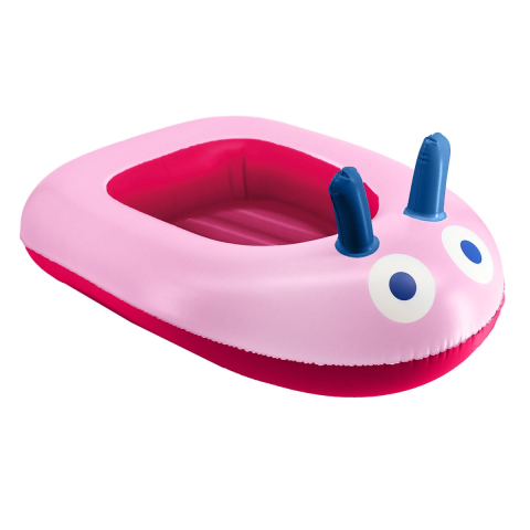 Piscine copii, saltele, colaci și accesorii înot - Barcuta gonflabila, roz, Quut Toys, copii varsta 3-7 ani