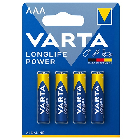 Periferice IT - Baterie alcalina LongLife Power LR3 BL4 Varta