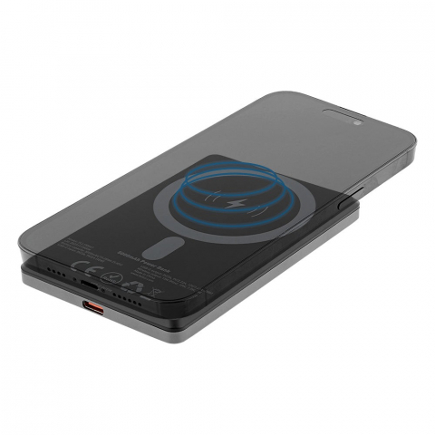 Baterie externă Tellur 5000mAh, PD20W, compatibil MagSafe, gri [12]
