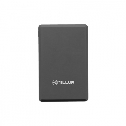 Baterie externă Tellur 5000mAh, PD20W, compatibil MagSafe, gri [15]