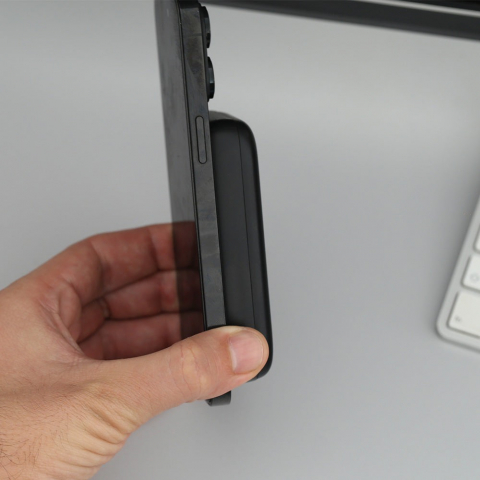 Baterie externă Tellur Compact Pro WPD101 10000mAh QC3.0 22.5W+PD20W+Qi 15W, compatibil MagSafe [4]