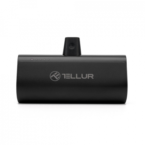 Baterie externă Tellur PD203 5000mAh, QC3.0 18W + PD20W, Lightning, negru [10]