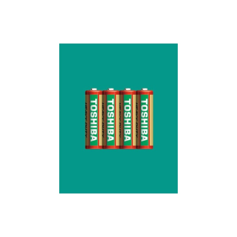 Baterie Toshiba AA / LR6, 1.5V, zinc-carbon, R6KG SP-4TGTE, set 4 buc [1]