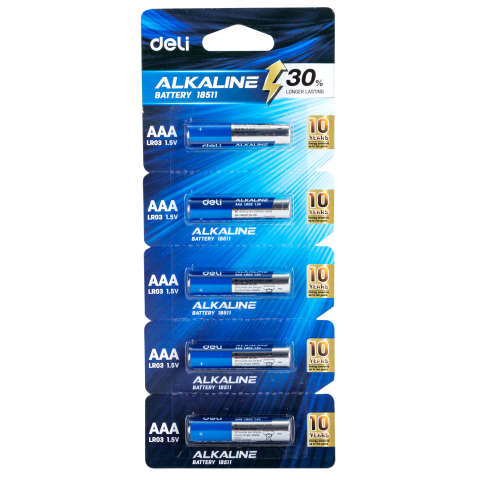 Baterii, acumulatori si incarcatoare - Baterii r3(aaa) alcaline blister 1 buc deli