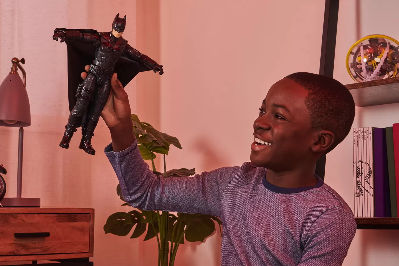 Batman figurina film batman in costum cu aripi 30cm, varsta de la 3 ani la 12 ani [2]