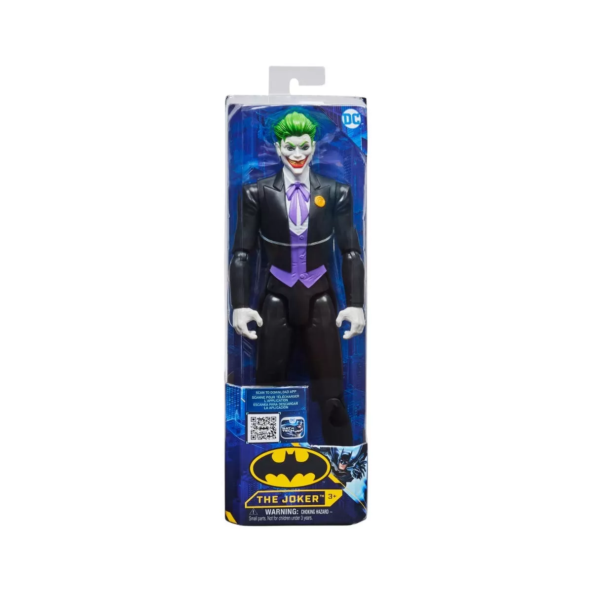 Jucării și Jocuri pentru copii - Batman figurina joker costum negru 30cm