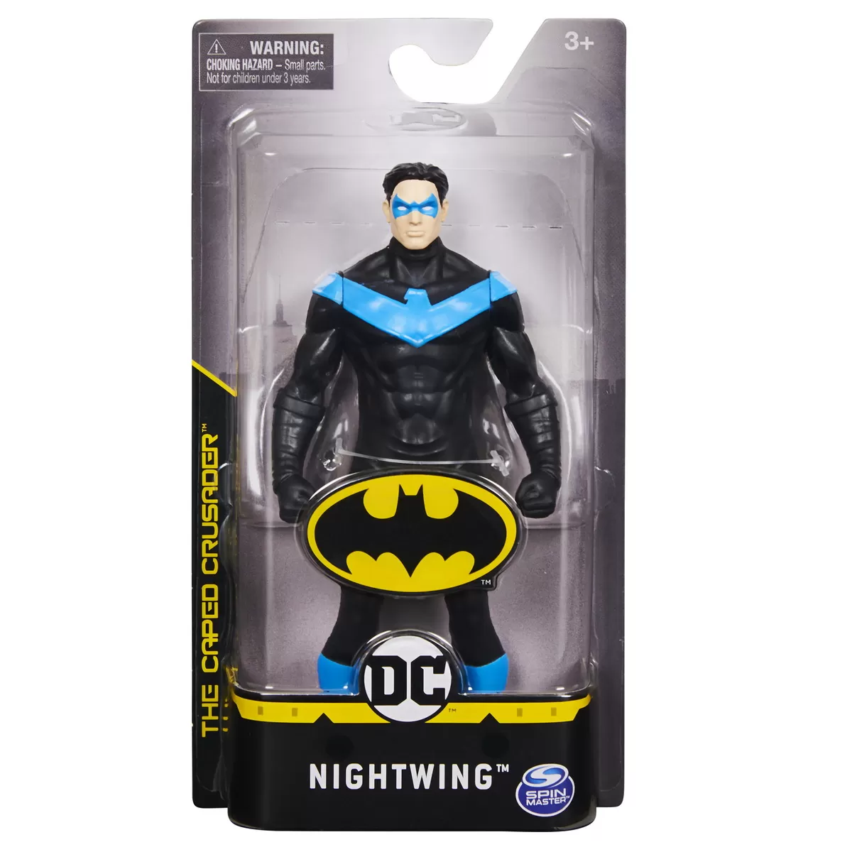 Jucării și Jocuri pentru copii - Batman figurina nightwing 15cm cu costum negru, copii varsta 3 ani pana la 12 ani