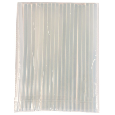 Baton silicon CNX, lipire la cald, 7mm x 20cm, alb, transparent, set 20 buc [1]