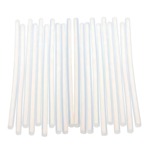 Art & Craft si Artizanat - Baton silicon CNX, lipire la cald, 7mm x 20cm, alb, transparent, set 20 buc
