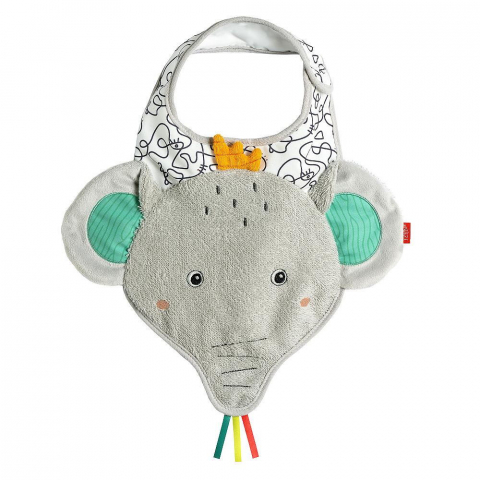 Diversificare si Ingrijire Bebe - Baveta Dobabydoo - Elefantel