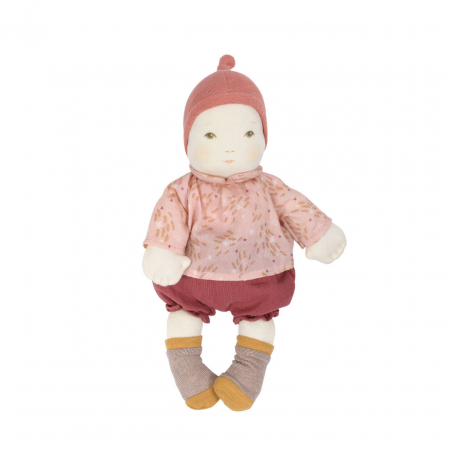 Jucării bebeluși - Bebelus textil, Moulin Roty, varsta 0 - 1, 1 - 3 ani, Fata