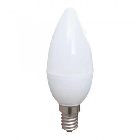 Bec economic cu led, lumanare 3.2Watt Omega Candle E14 OMELE14C-3W-6000, 270 lumeni, 42955, 6000K alb [1]