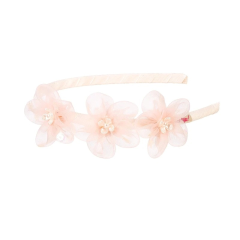 Îmbrăcăminte și accesorii - Bentita de par cu flori roz, Souza! Fata, varsta +9 ani, 3 - 6 ani, 6 - 9 ani
