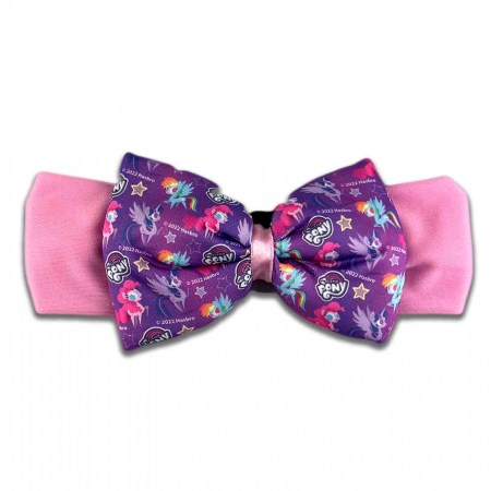 Accesorii Par, Bentita Elastica cu fundita, My Little Pony, Mov [2]