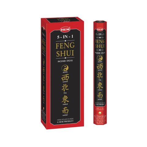 Casă, gradină și bricolaj - Betisoare parfumate Hem 169, Feng Shui 5 in 1, set 20 buc