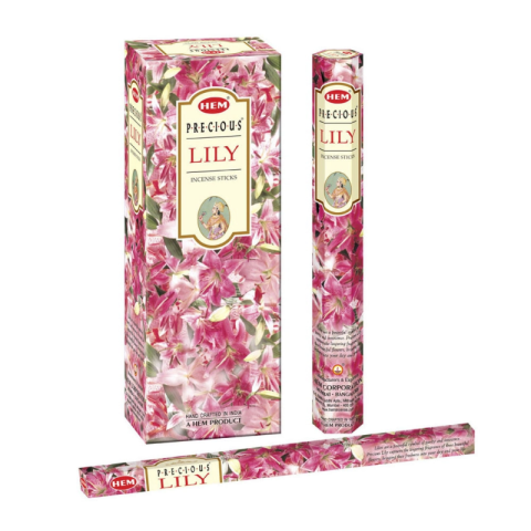 Casă, gradină și bricolaj - Betisoare parfumate Hem 259, Precious Lily, set 20 buc