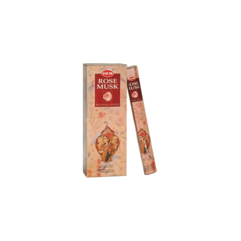 Casă, gradină și bricolaj - Betisoare parfumate Hem 272, Rosa Musk, set 20 buc