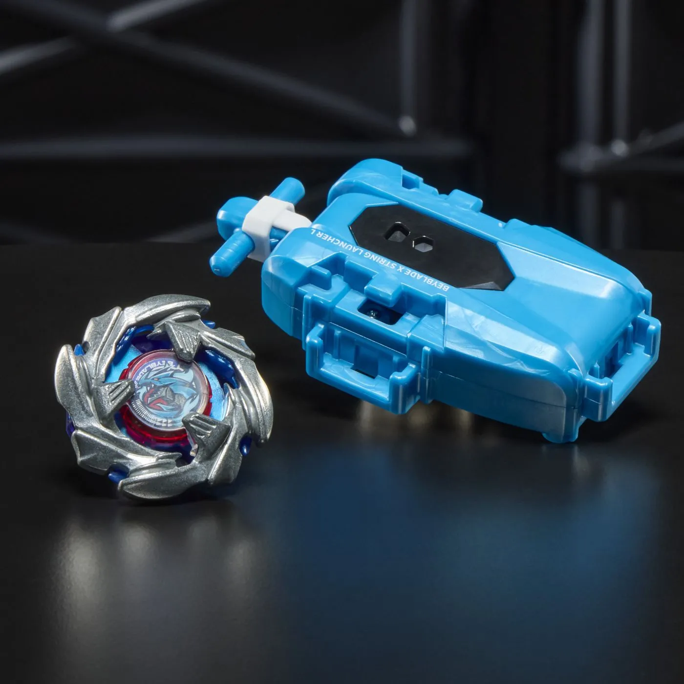 Beyblade x let it rip set lansator si roata cobalt dragoon 2-60c, copii varsta 8 ani pana la 12 ani [8]