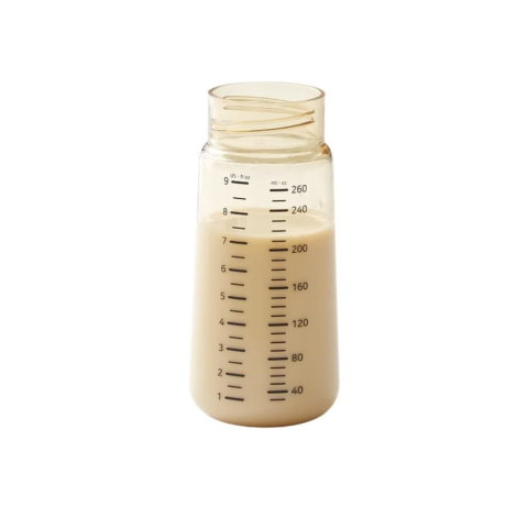 Biberon anticolici premium cu tetina S, galben (260 ml) [9]