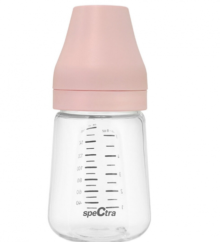 Diversificare si Ingrijire Bebe - Biberon PA anticolici premium cu tetina S, roz (160 ml)