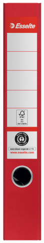 Biblioraft carton reciclat 5 cm rosu vivida nr1 power fsc esselte [1]