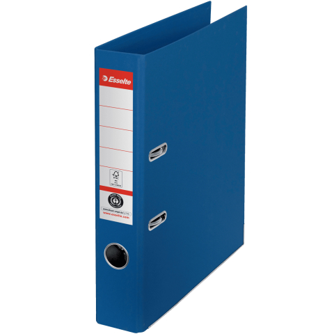 Organizare, arhivare, prezentare - Biblioraft carton reciclat 5cm albastru nr1 power fsc esselte