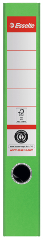 Biblioraft carton reciclat 5cm verde nr1 power fsc esselte [1]