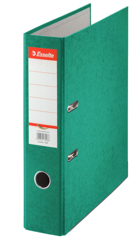 Organizare, arhivare, prezentare - Biblioraft marmorat 7.5 cm verde rainbow esselte