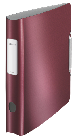 Organizare, arhivare, prezentare - Biblioraft plastifiat 5cm 180g grena active style leitz
