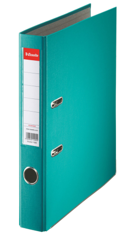 Organizare, arhivare, prezentare - Biblioraft plastifiat 5cm turquoise economy esselte