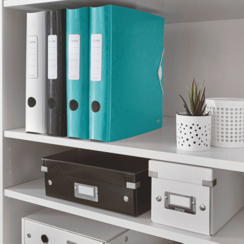 Biblioraft plastifiat 6.5cm 180grade turcoaz active wow leitz [2]