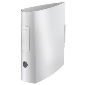 Organizare, arhivare, prezentare - Biblioraft plastifiat 7.5cm 180grade alb arctic style leitz