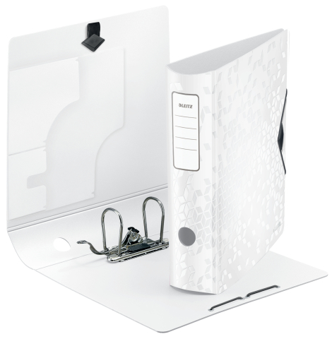Biblioraft plastifiat 8.2 cm 180grade alb active wow leitz [1]