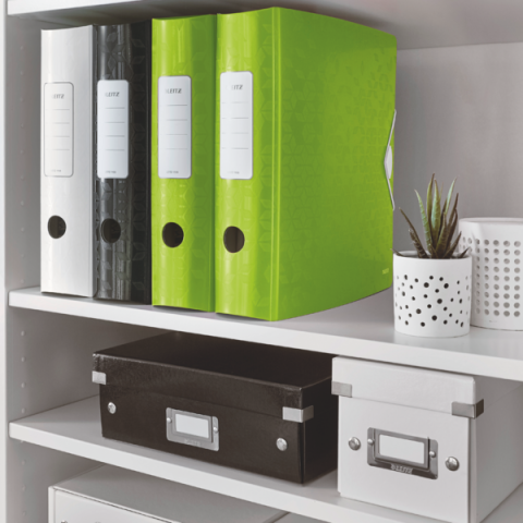 Biblioraft plastifiat 8.2 cm 180grade verde active wow leitz [1]