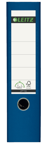 Biblioraft plastifiat 8cm 180grade albastru leitz [1]