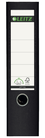 Biblioraft plastifiat 8cm 180grade negru leitz [1]