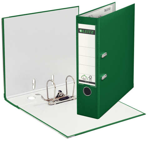 Biblioraft plastifiat 8cm 180grade verde leitz [1]
