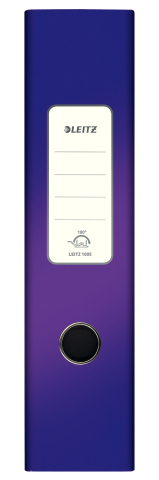 Biblioraft plastifiat 8cm mov metalizat wow leitz [1]