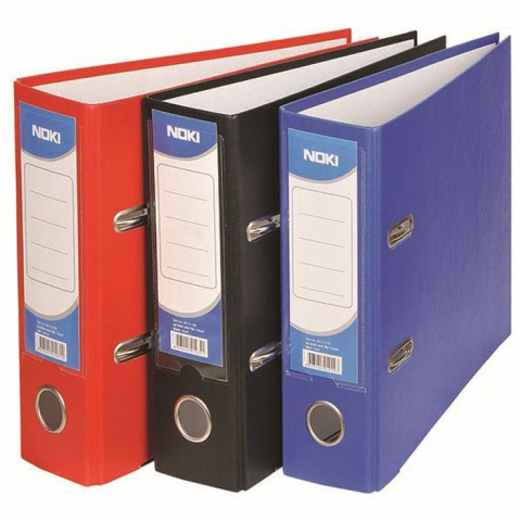 Biblioraft plastifiat a5 7.5cm negru noki [2]